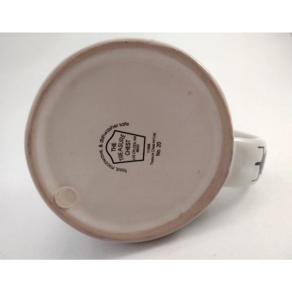 The Treasure Chest Southwestern Black & White Geometric Mug Cup Las Cruces NM #2 - Picture 6 of 8